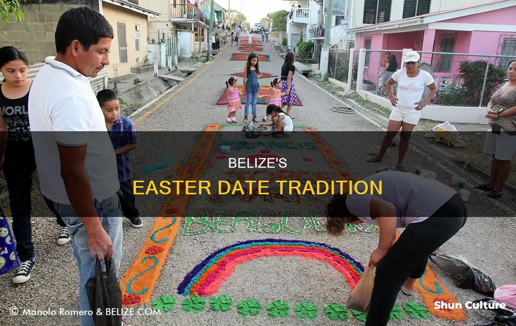 when is easter in belize