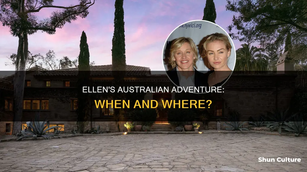 when is ellen coming to australia