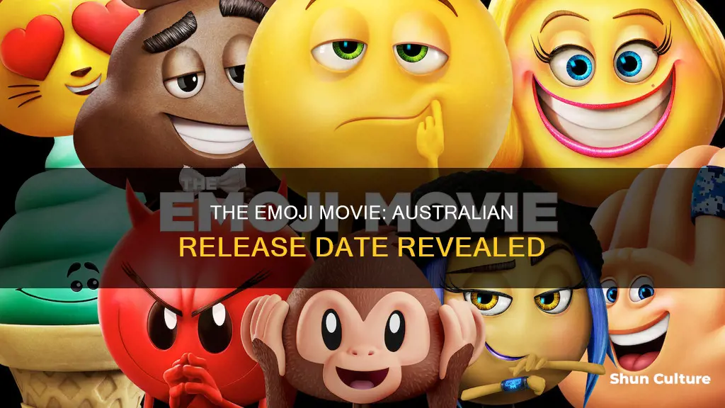 when is emoji movie coming out in australia