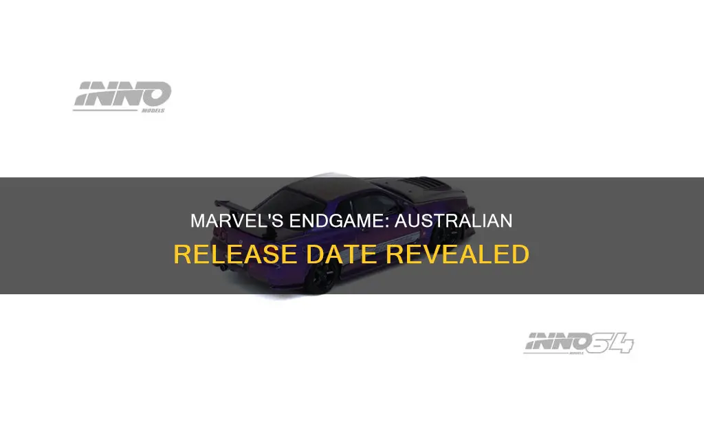 when is endgame coming out in australia