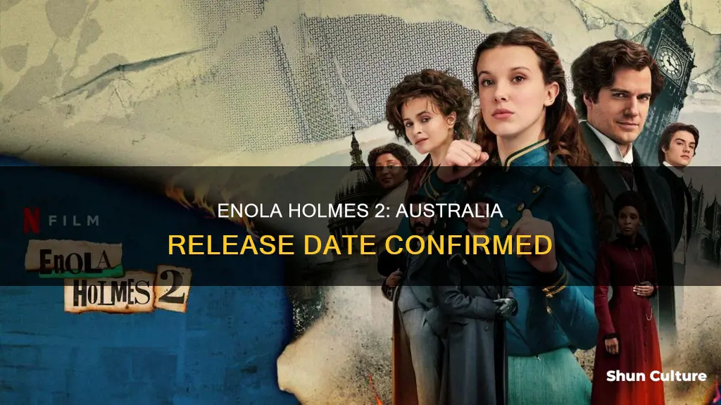 when is enola holmes 2 coming out australia