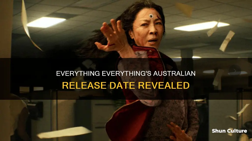 when is everything everything coming out in australia