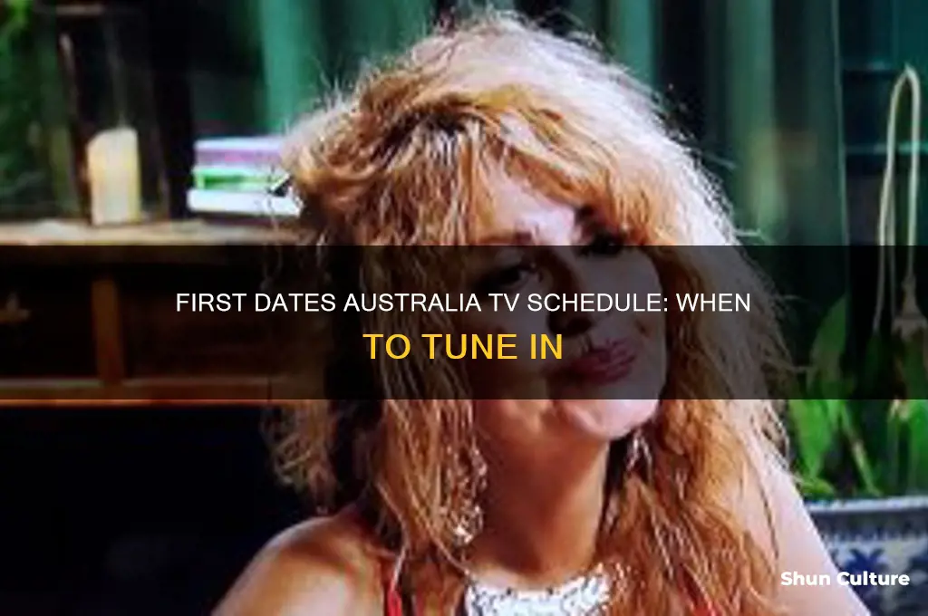 when is first dates australia on tv