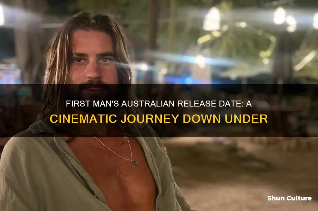when is first man release in australia