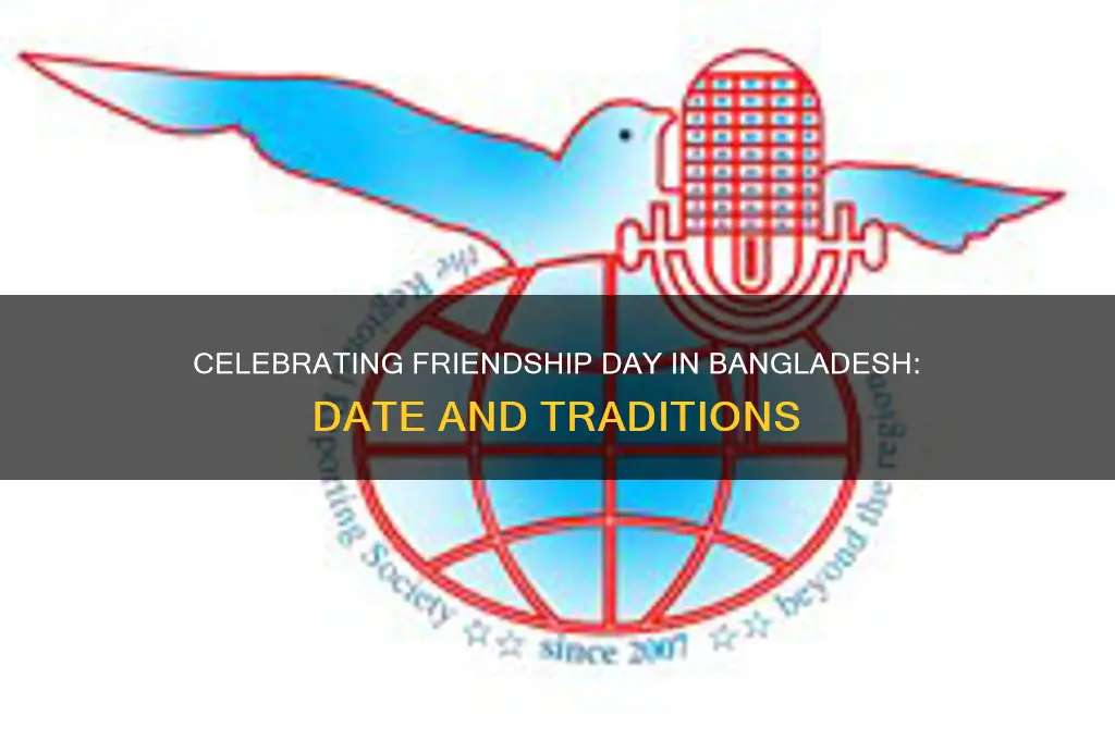 when is friendship day in bangladesh