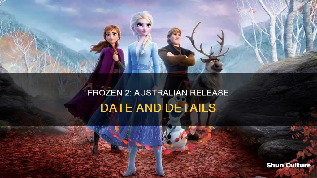 when is frozen two coming out in australia