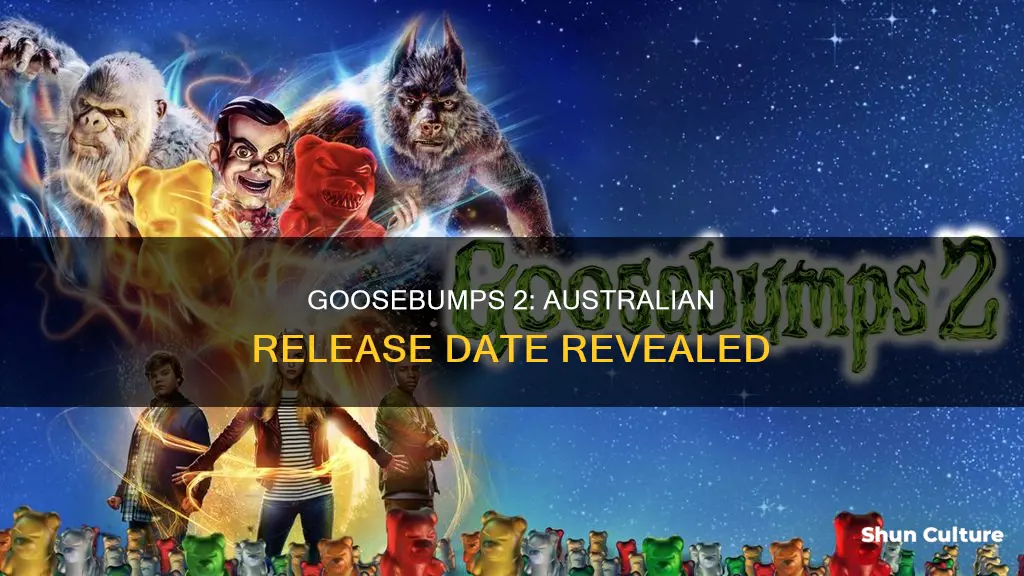 when is goosebumps 2 coming out in australia