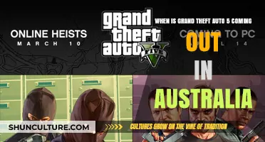 Grand Theft Auto 5: Australian Release Date Confirmed