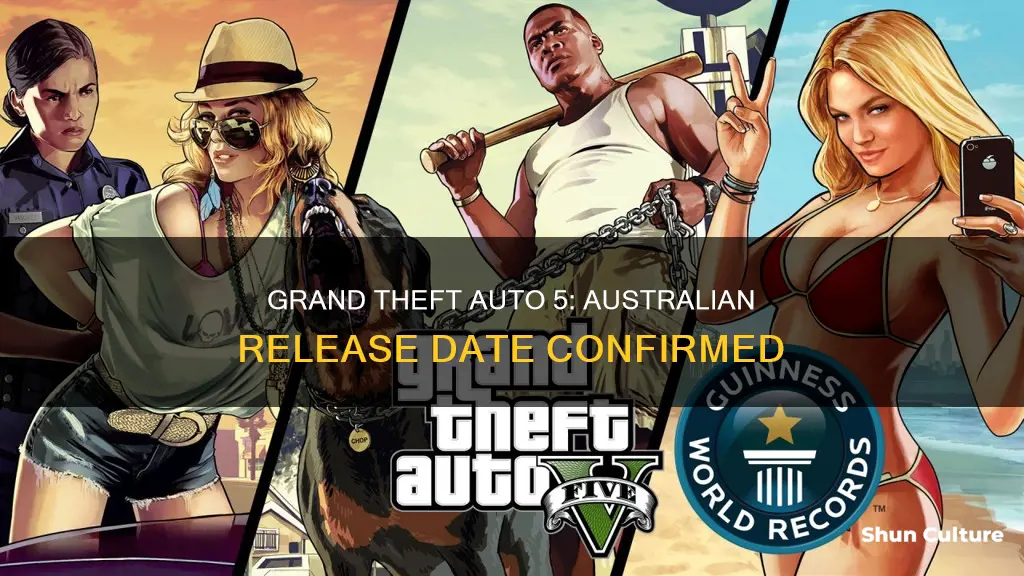 when is grand theft auto 5 coming out in australia