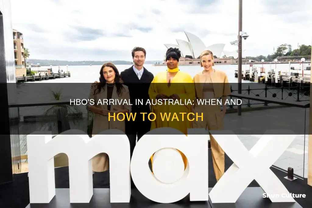 when is hbo coming to australia