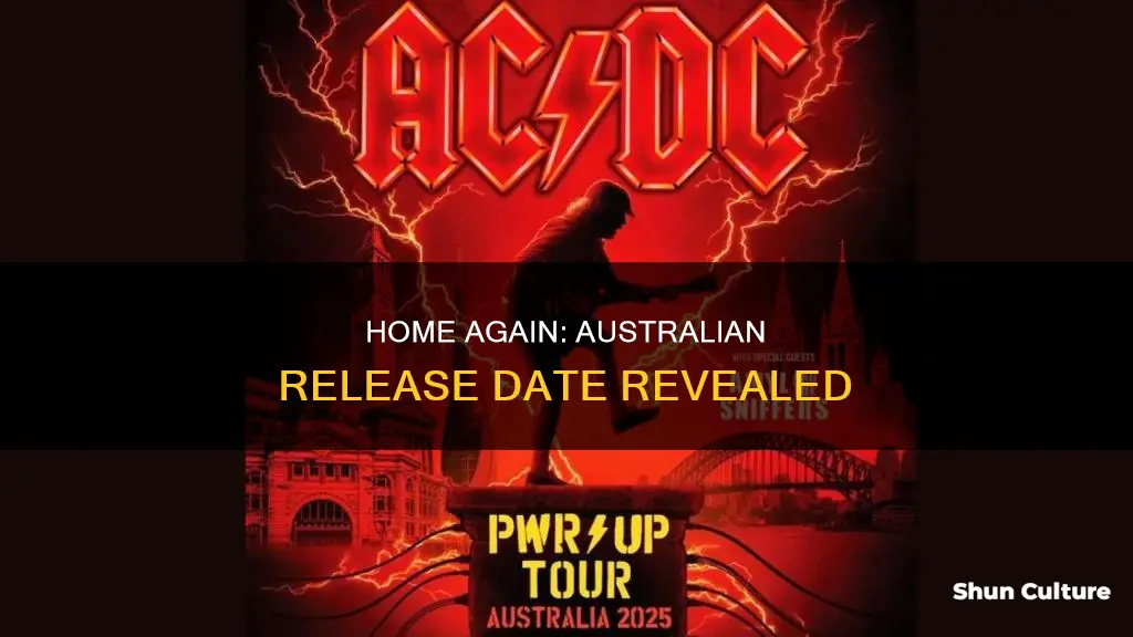 when is home again coming out in australia