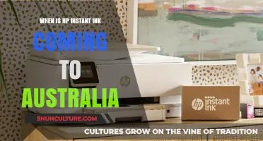 HP Instant Ink: Australia, When?