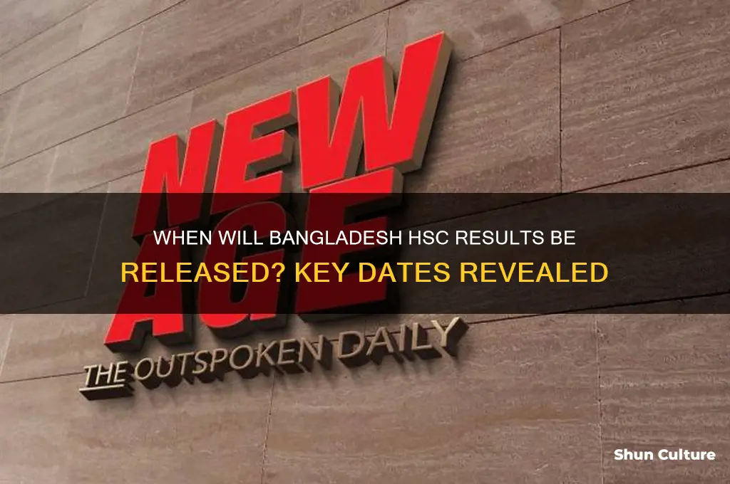 when is hsc result of bangladesh