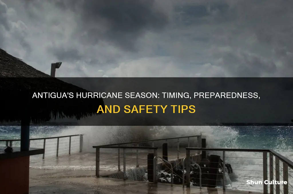 when is hurricane season in antigua