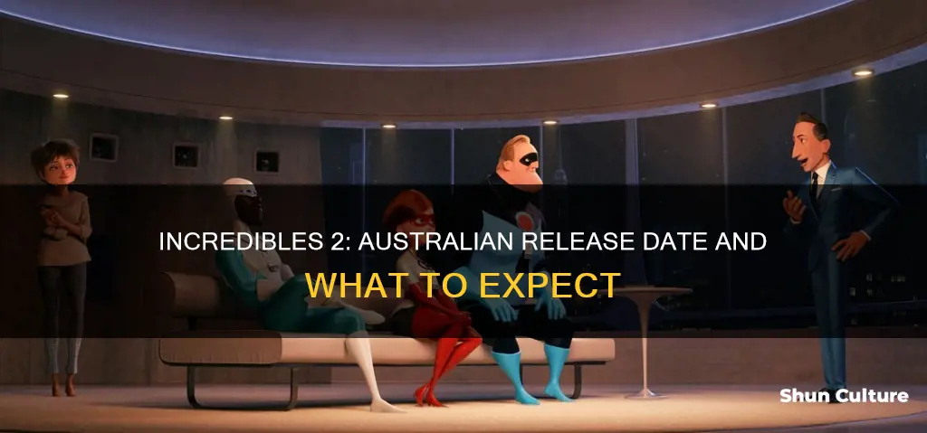 when is incredibles 2 coming out in australia