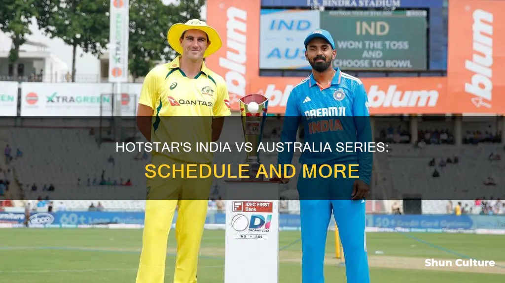 when is india vs australia hotstar