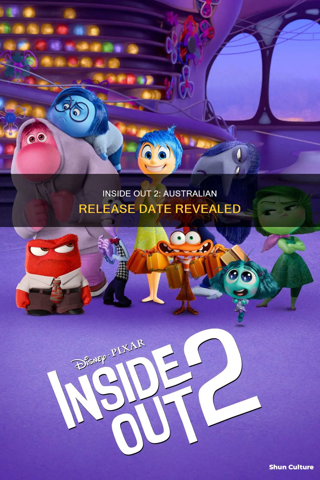 when is inside out 2 coming out in australia