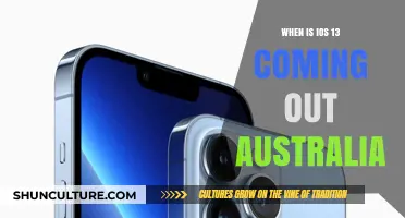 Apple iOS 13 Release Date in Australia