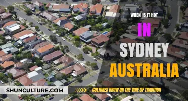 Sydney's Summer Heat: When Temperatures Soar in Australia's Iconic City