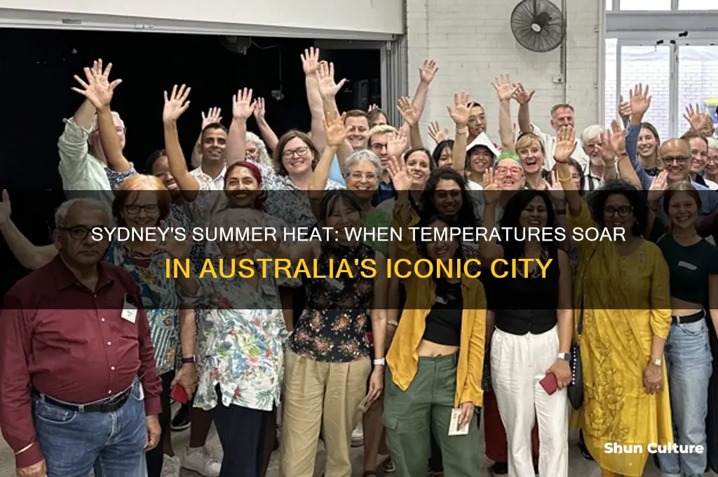 when is it hot in sydney australia