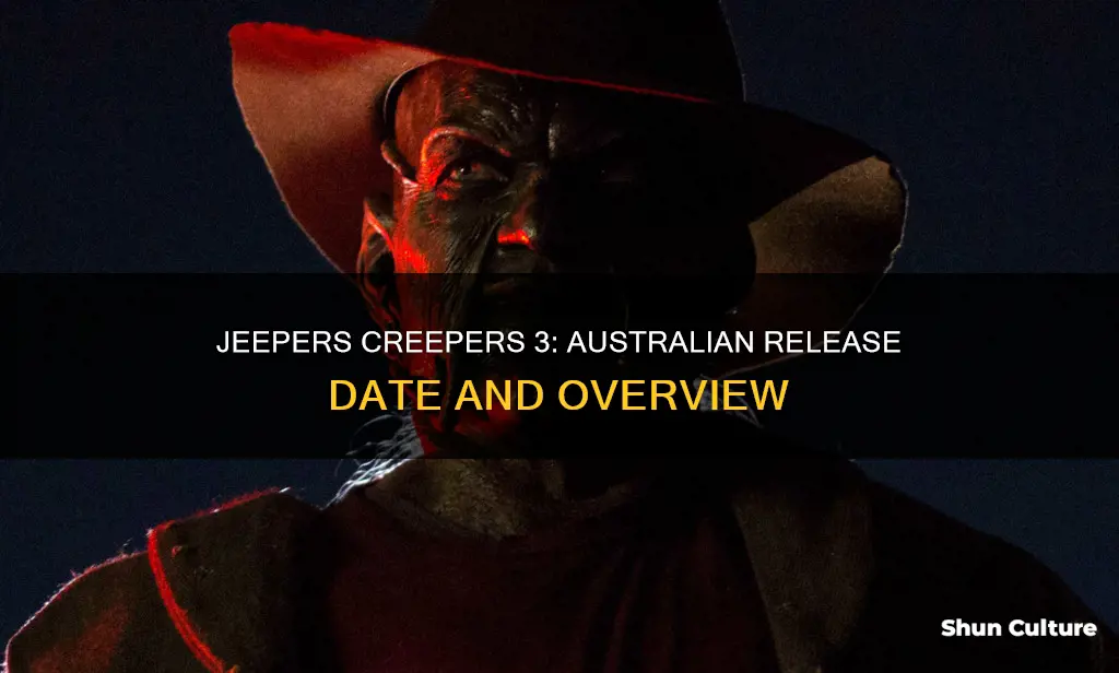 when is jeepers creepers 3 coming out in australia