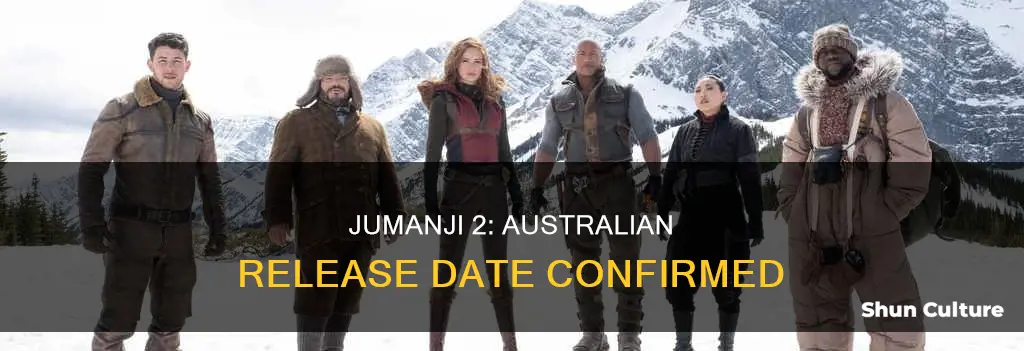 when is jumanji 2 coming out in australia