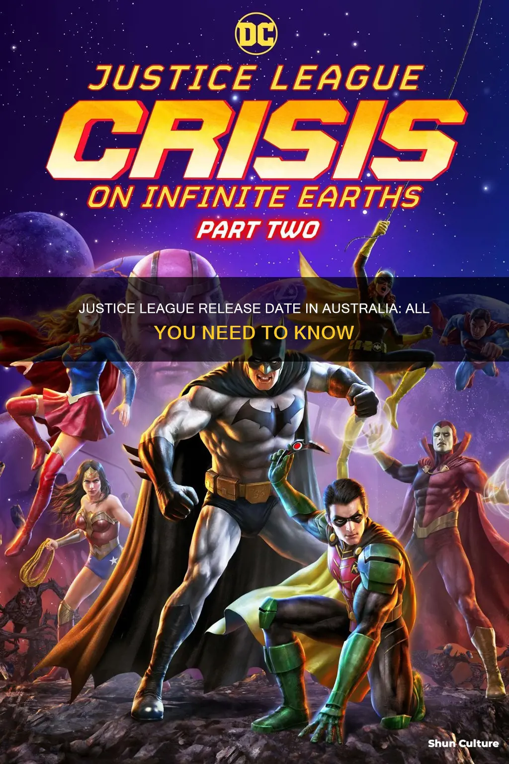 when is justice league coming out in australia