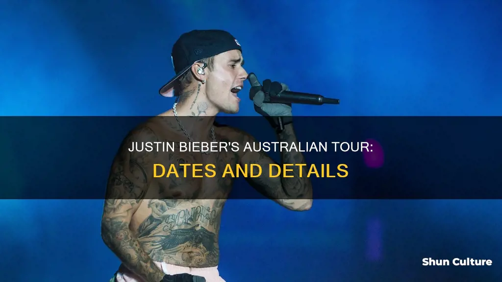 when is justin bieber coming back to australia