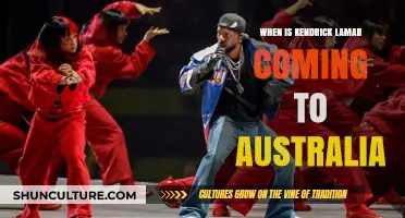 Kendrick Lamar's Australian Tour: Dates and Details