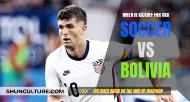 Kickoff Time for USA vs Bolivia: When to Tune In