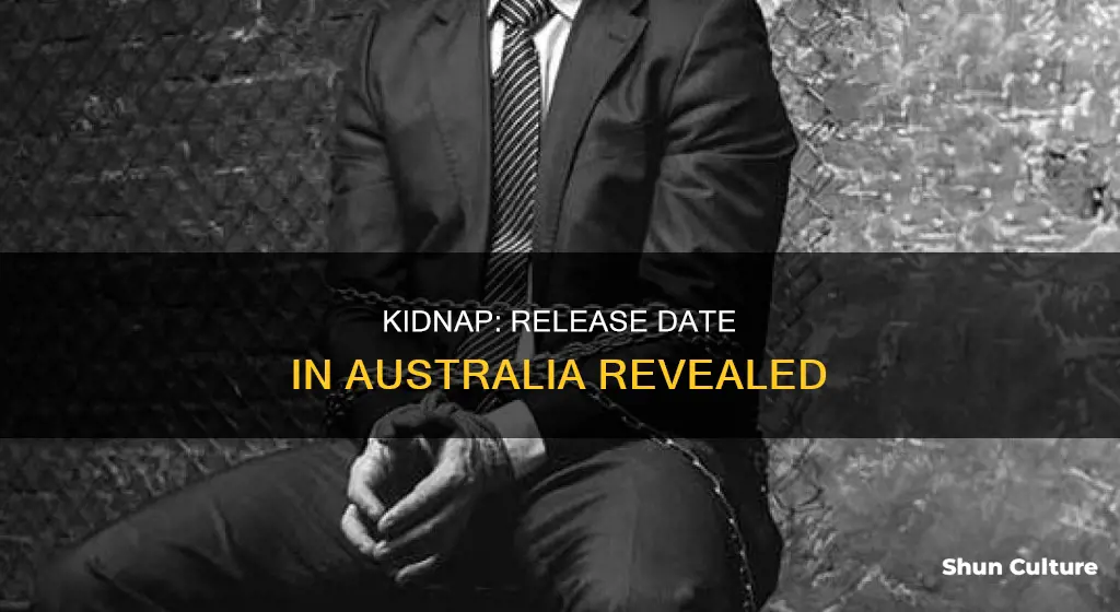 when is kidnap coming out in australia