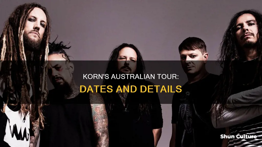 when is korn coming to australia