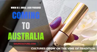 L'Oreal Lash Paradise: Australian Launch Date Revealed