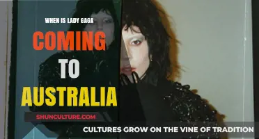 Lady Gaga's Australian Tour: When and Where?