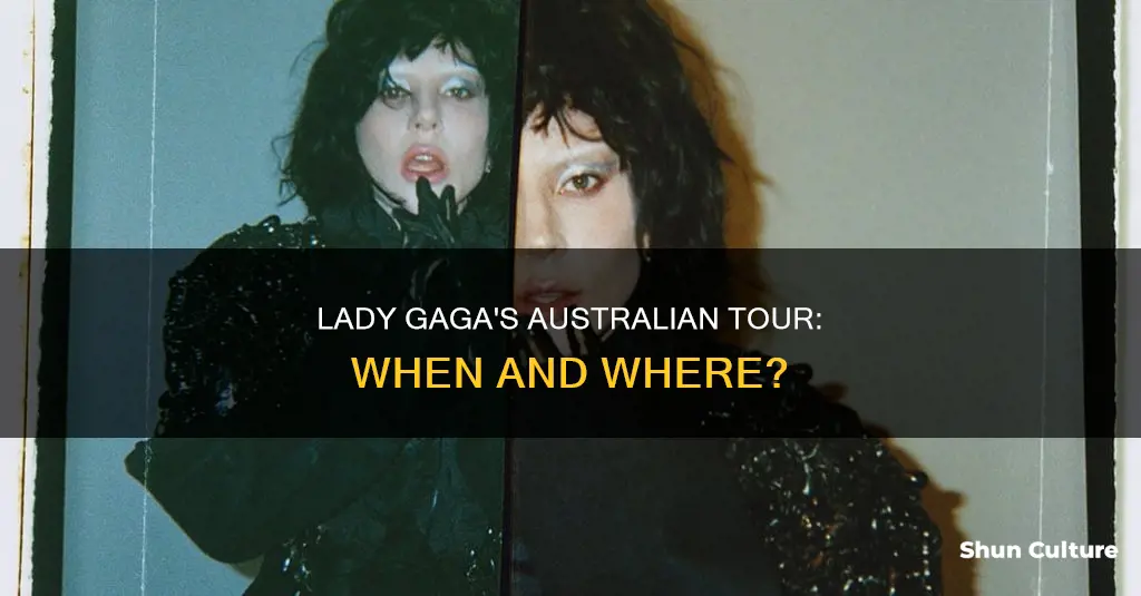 when is lady gaga coming to australia