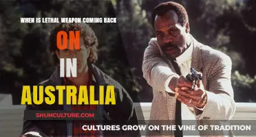 Lethal Weapon Return: Australian Air Dates Revealed