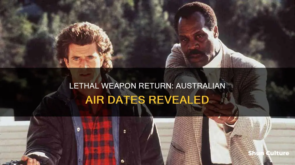 when is lethal weapon coming back on in australia