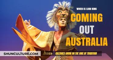 Lion King's Australian Release: Date and Details