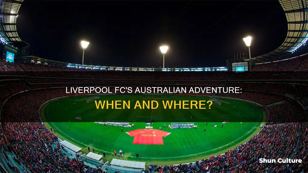 when is liverpool fc coming to australia
