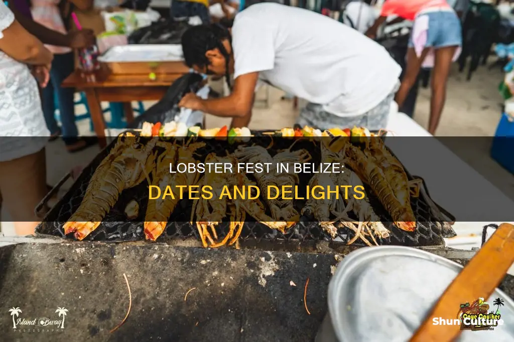 when is lobster fest in belize