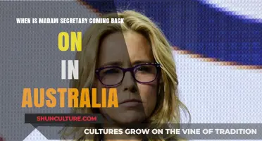Madam Secretary: Return Date for Australian Viewers