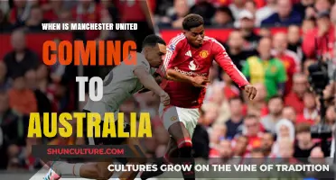 Manchester United's Australian Tour: Dates and Details