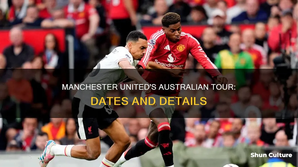 when is manchester united coming to australia