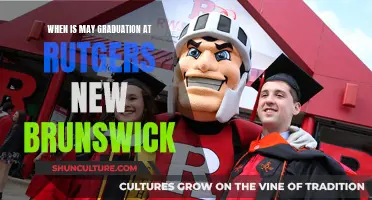 Rutgers New Brunswick May Graduation Date
