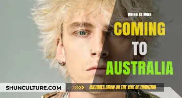 MGK's Australian Tour: When and Where?