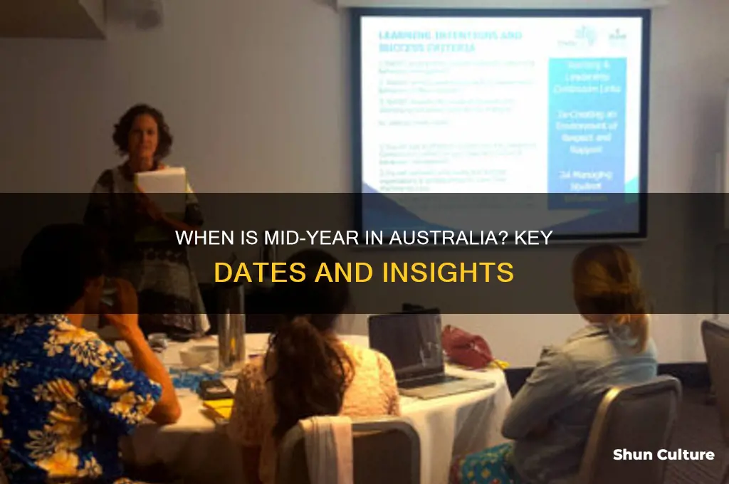 when is mid year in australia