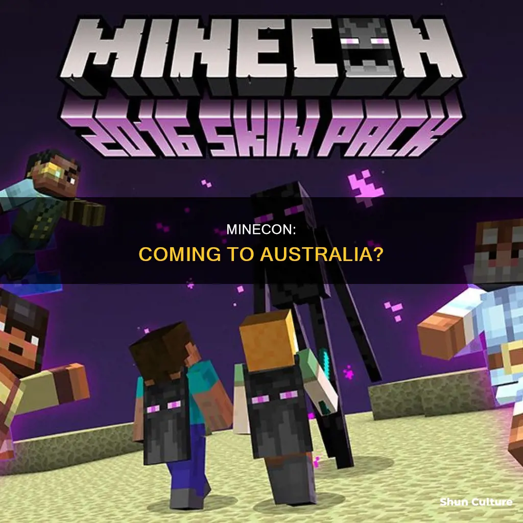 when is minecon coming to australia