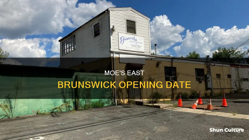 when is moes opening in east brunswick nj