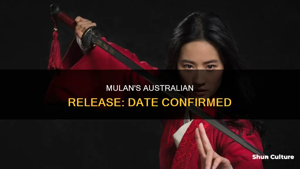 when is mulan coming out in australia