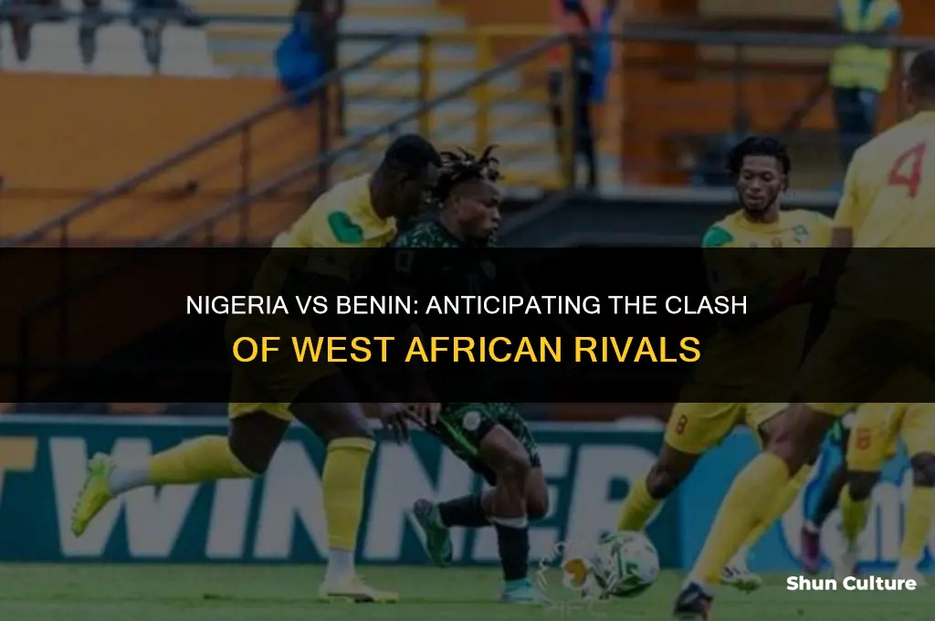 when is nigeria playing benin